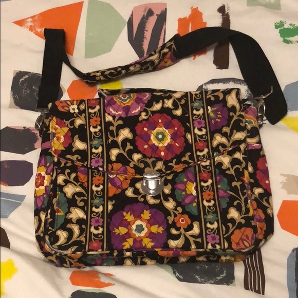 Vera Bradley Handbags - Vera Bradley Suzani Messanger Bag/Laptop Bag